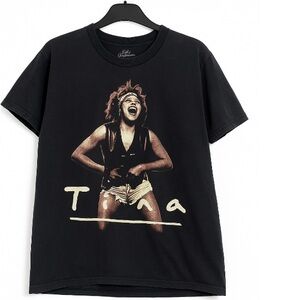 Strike Anywhere  1993 Tina Turner What's Love Tour Black Cotton Medium USA Made